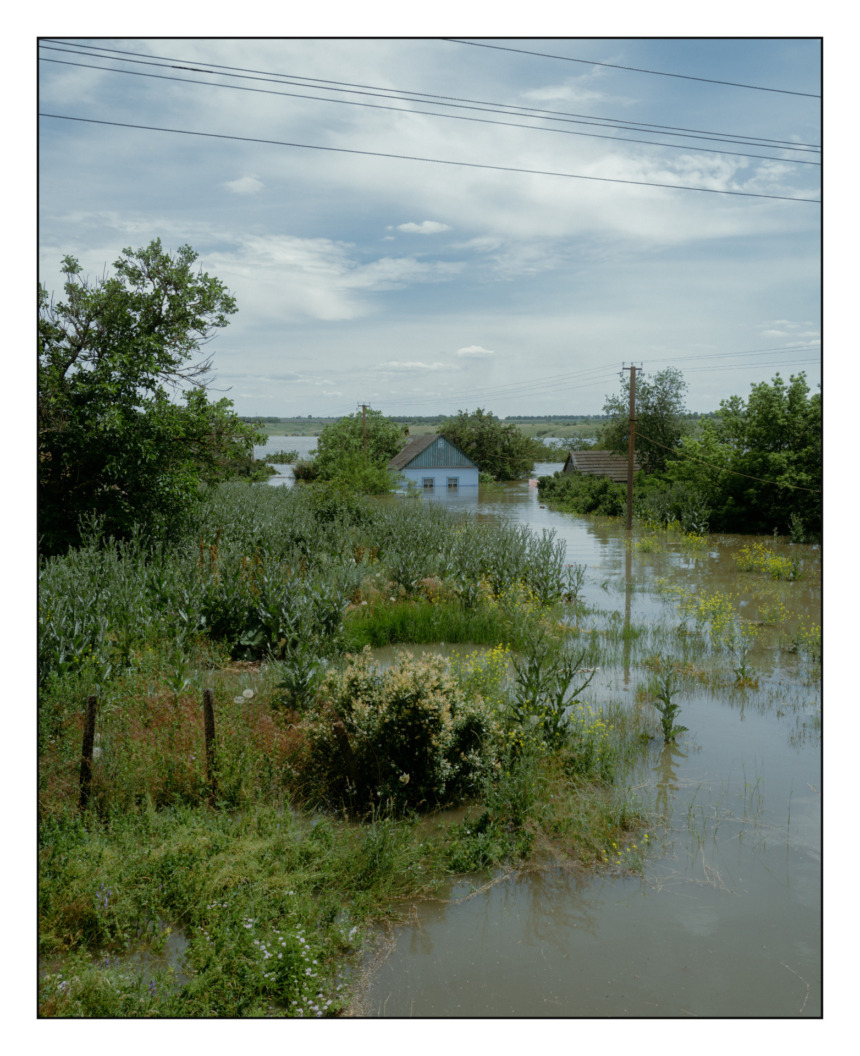Flooded Kherson region